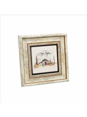 Ayasofya Camii Baskılı Doğaltaş Tablo 20X20 Krt-5