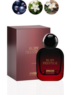 Armasari Ruby Prestige Kadın Parfüm 100 ml EDP Çiçeksi ve Meyvemsi Kalıcı Koku Deneyimi