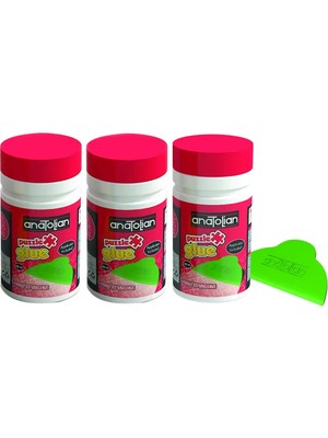 Anatolian Sıvı Puzzle Yapıştırıcı Seti 3 x 140 ml – Spatula Dahil, Kolay Sürülür, Hızlı Kurur, Toksik Madde İçermez