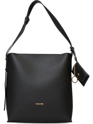 Sıyah U.s. Polo Assn. Kadın Omuz Çantası US25545