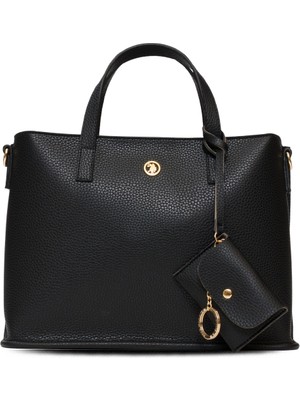 Sıyah U.s. Polo Assn. Kadın Postacı Çantası US25555