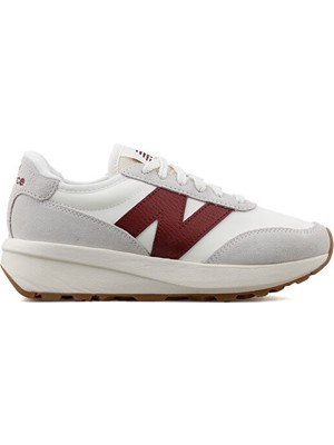 New Balance 370 Beyaz Modeli Koleksiyonu Unisex Günlük Ayakkabı U370CB Krem