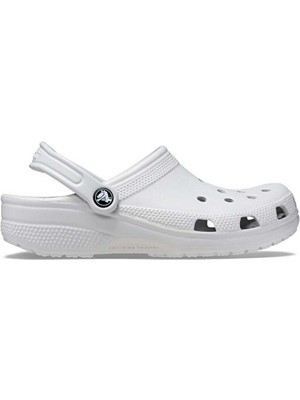 Crocs Classic Beyaz Terlik 10001-1FT Konforlu ve Hafif Günlük Kullanım İçin