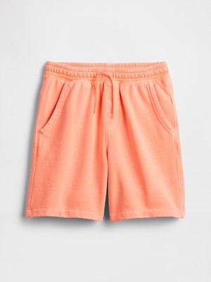 Gap Erkek Çocuk Turuncu Fleece Pull-On Şort