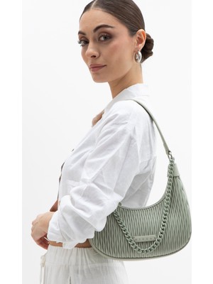 Sisley Kadın El ve Çapraz Çantası SLY 208 - Yeşil