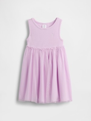 Gap Kız Bebek Lila Tül Elbise