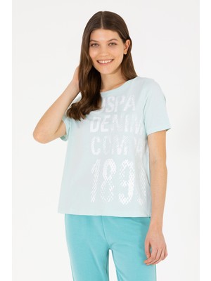 U.S. Polo Assn. Kadın Nil Tişört 50262945-VR083