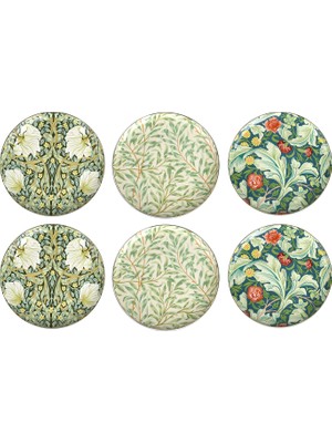 Lucky Art Sylva New Bone China Porselen 27CM 6lı Servis Tabağı