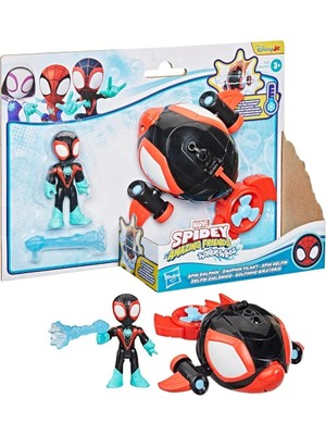 Marvel Spidey And His Amazing Friends Water Webs Miles Morales & Spin Dolphin Figür Seti