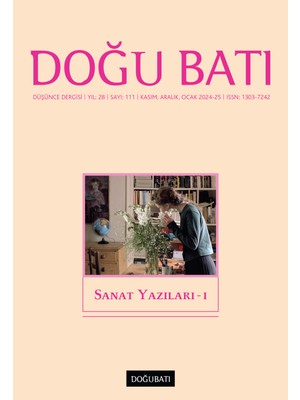 Doğu Batı Sayı 111: Sanat Yazıları - I