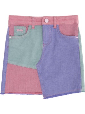 U.S. Polo Assn. Kız Çocuk Pembe Etek (Jean) 50263975-VR041