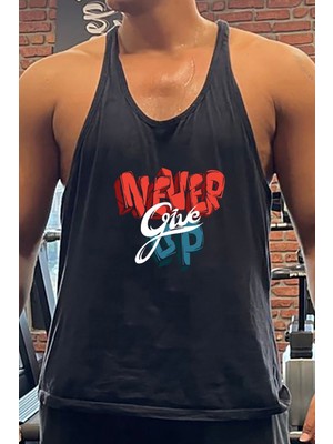 3D Gym Fitness Tank Top Sporcu Atleti