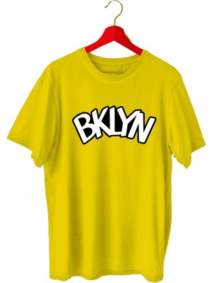 Top Glory Brooklyn Baskılı Basketbol T-Shirt Sporcu Tişörtü
