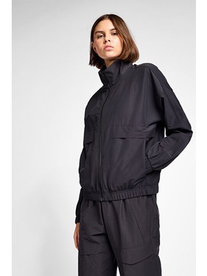 Kadın Antrenman Fermuarlı Kapşonlu Sweatshirt 25B-2060
