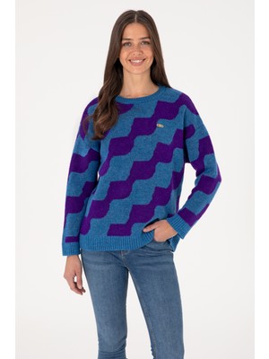 U.S. Polo Assn. Kadın İndigo Kazak 50293119-VR028