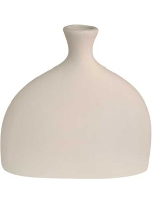 Seramik Yatay Vazo / Ham Ürün