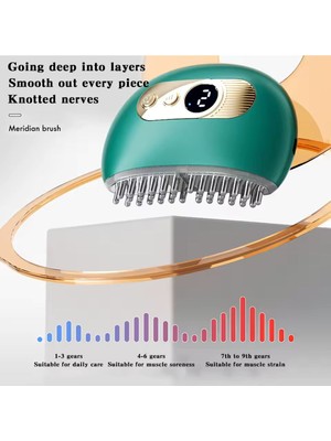 Roichil Akıllı Elektrikli Masaj Tarağı Çok İşlevli Tarama Masaj Aleti