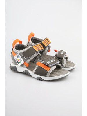 Erkek Çocuk Sandalet Erkek Çocuk Ortopedik Yumuşak Sandalet Hafif Sandalet Cırt Cırtlı Sandalet
