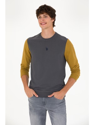 U.S. Polo Assn. Erkek Antrasit Sweatshirt 50274002-VR006
