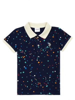 U.S. Polo Assn. Erkek Çocuk Lacivert Tişört 50278154-VR033