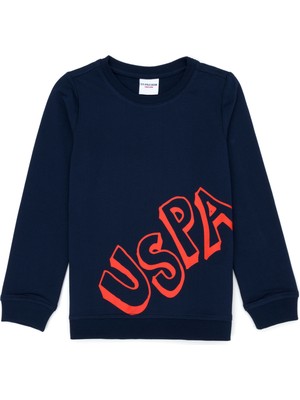 U.S. Polo Assn. Erkek Çocuk Lacivert Sweatshirt 50274409-VR033