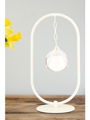 Hakko Metal Camlı Aksesuar Beyaz