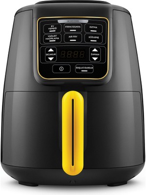 Karaca Air Pro Cook 3 in 1 XL Airfryer 4 L Tek Hazneli Çok Fonksiyonlu Enerji Tasarruflu Kolay Temizlik