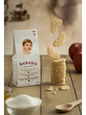 Aşçı Anne Bebebis Vanilyalı Bisküvi