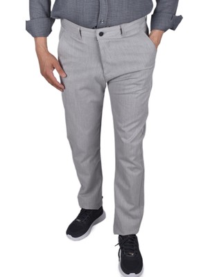 Polo Likralı  Spor Pantolon/açık Gri/32