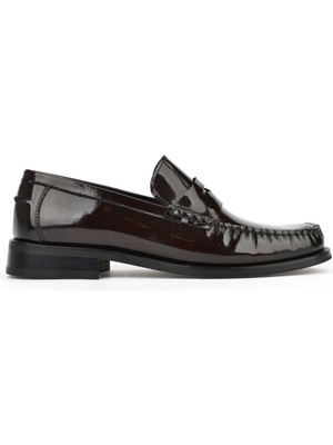 Ziya, Erkek Hakiki Deri Ayakkabı 15350Z6868 Bordo