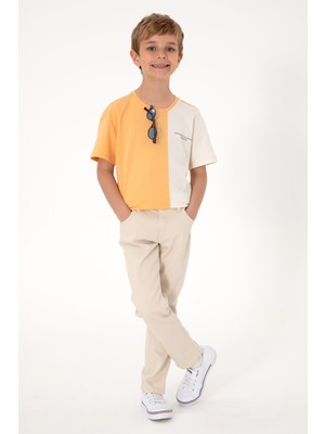 U.s. Polo Assn. Erkek Çocuk Bej Pantolon (Jean) 50308259-DN0032