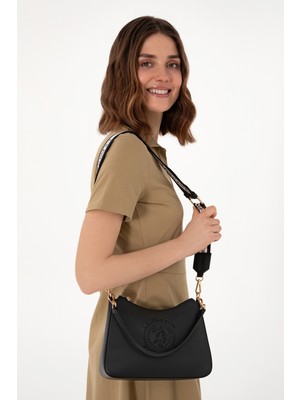 U.S. Polo Assn. Kadın Siyah Uzun Askılı Kol Çantası 50311432-VR046
