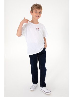 U.S. Polo Assn. Erkek Çocuk Koyu Mavi Jean Pantolon 50308273-DN0023