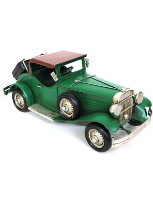 Dekoratif Metal Araba Vintage Biblo Ev Ofis Hediyelik