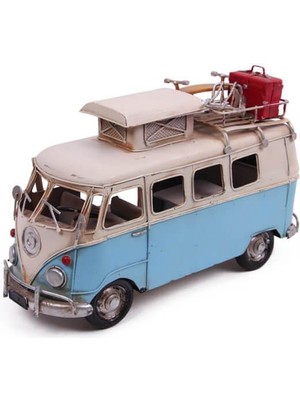 Metal Minibüs Biblo Dekoratif Hediyelik
