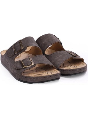 Twigy Neco Erkek Terlik Kahverengi 41/45