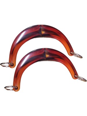 Çanta Sapı Ay Model Kahverengi 17 cm