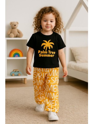 6-9 Yaş Trend Yaz Stili : Palm  - Lemon Set