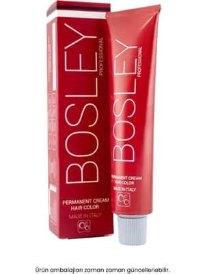Bosley Saç Boyası 6.66 Çekici Kızıl 60 ml