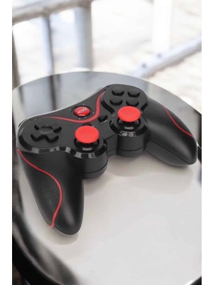 Game Stick Android Uyumlu Gamepad X3 Standlı Oyun Kolu Bluetooth Bağlantılı