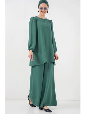 Ayrobin Tunik Pantolon Alt Üst Takım 6712 - Mint