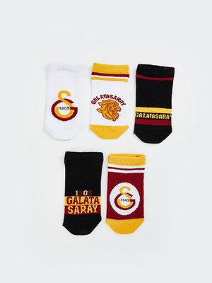 Lc Waikiki Yeni Sezon Galatasaray Desenli Erkek Cocuk Patik Corap 5'li - S5ET45Z4