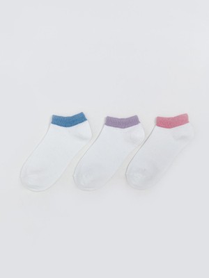 Lc Waikiki Yeni Sezon Kiz Cocuk Patik Corap 3'lu - S5M971Z4