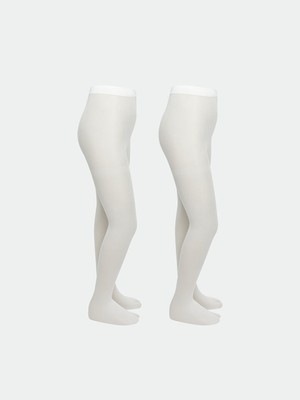 Lc Waikiki Yeni Sezon Basic Kiz Cocuk Kulotlu Corap 2'li - S5PL82Z4