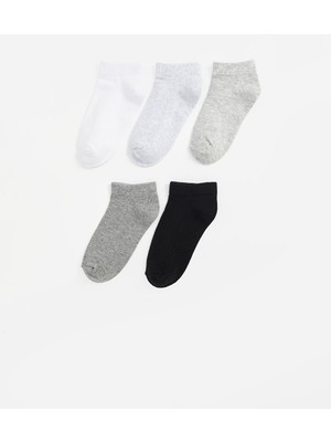 Lc Waikiki Yeni Sezon Basic Erkek Bebek Patik Corap 5'li - S53651Z1