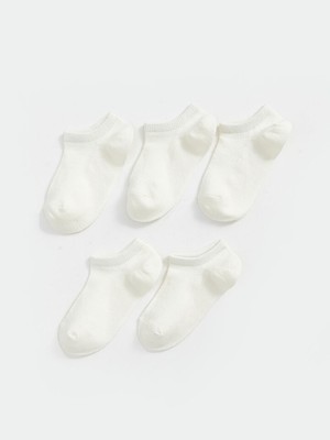 Lc Waikiki Yeni Sezon Basic Kiz Bebek Patik Corap 5'li - S5BP38Z1