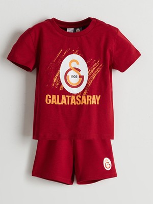 Lc Waikiki Yeni Sezon Galatasaray Baskili Erkek Bebek Sortlu Pijama Takimi - S5IS76Z1