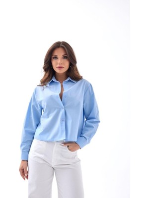 Gelirr 6484 Gömlek-Mavi