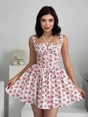 Gelirr Towne Çiçekli Elbise