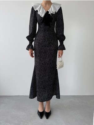 Gelirr Ospe Fiyonklu Elbise